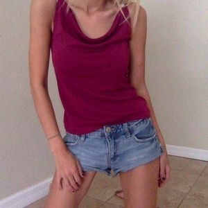 VINTAGE ESPIRIT COWL NECK TOP